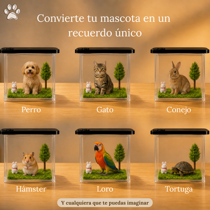Proyector Holográfico 3D Personalizado con la Foto de tu Mascota