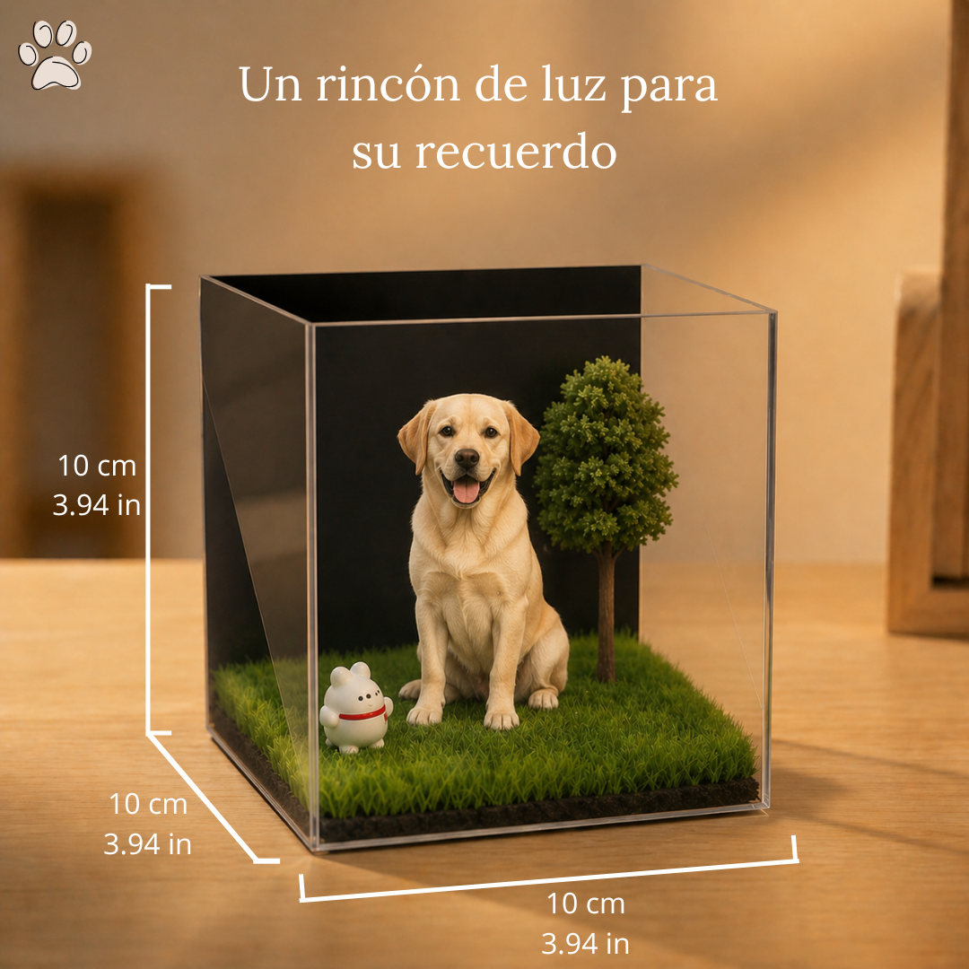 Proyector Holográfico 3D Personalizado con la Foto de tu Mascota